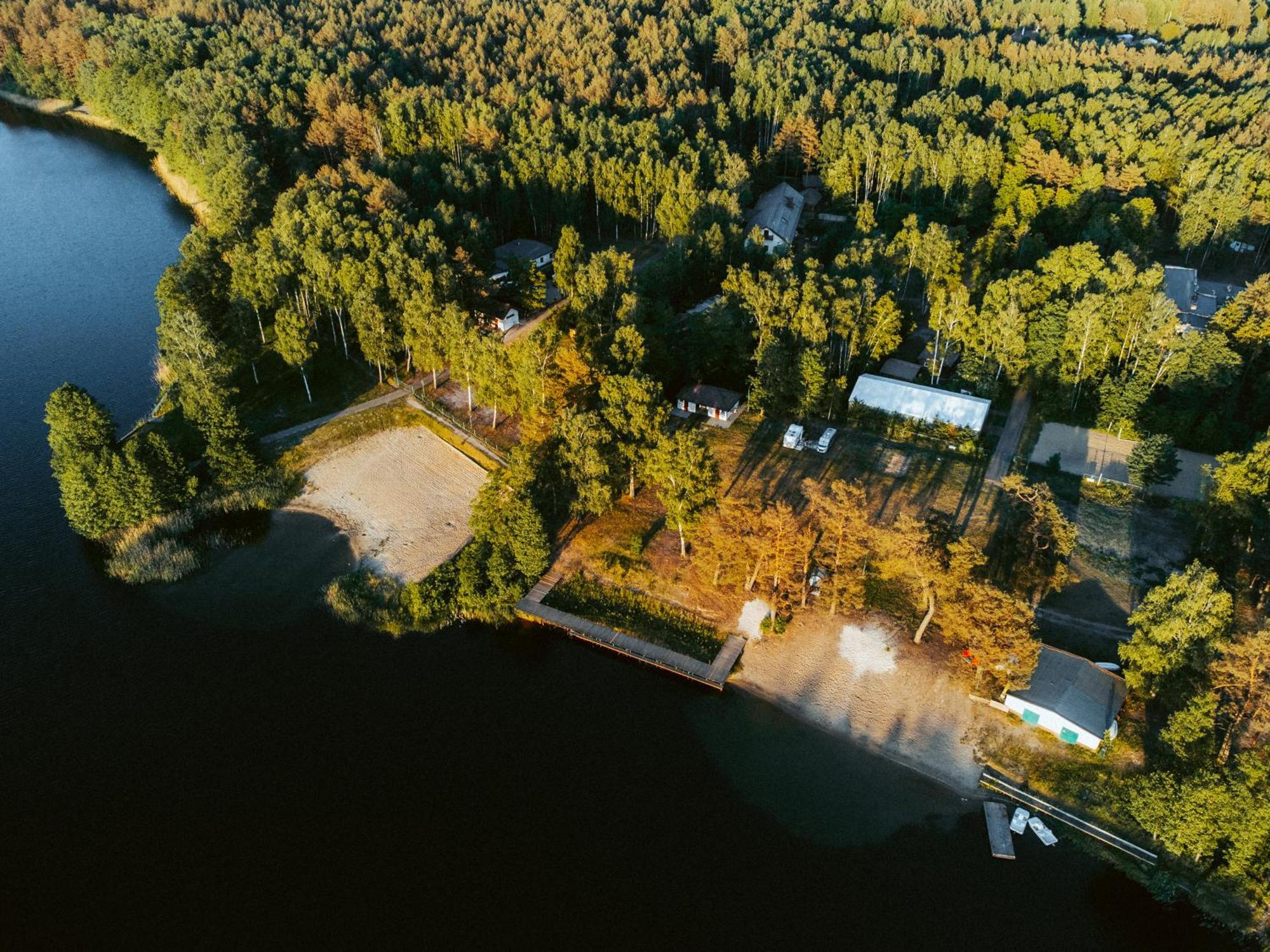 Osrodek Wypoczynkowy Zacisze Hotel Śliwice Buitenkant foto